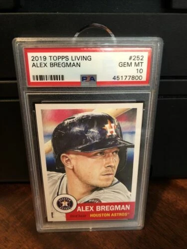 Alex Bregman Baseball 2019 Season Sports Trading Cards & Accessories