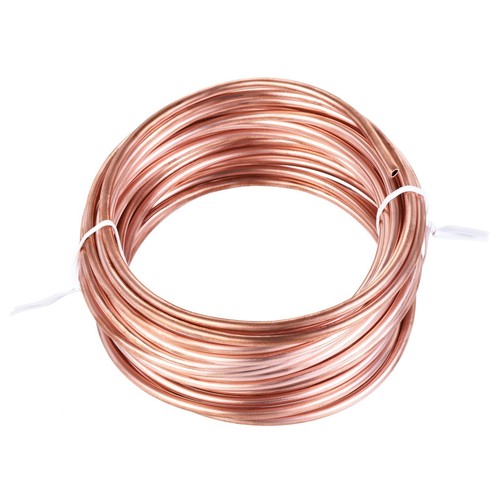 Refrigeration Tubing 4mm OD x 3mm ID x 24.5Ft Length Copper Tubing Coil