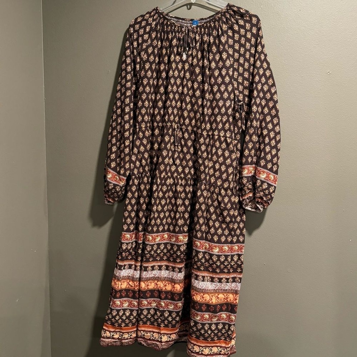 blue dress for baby girl Boho High Low Dress - Navy main image 0