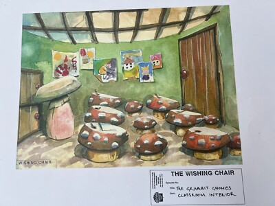 Vintage Print The Wishing Chair Enid Blyton Cosgrove Hall Films Grabbit Gnomes 5