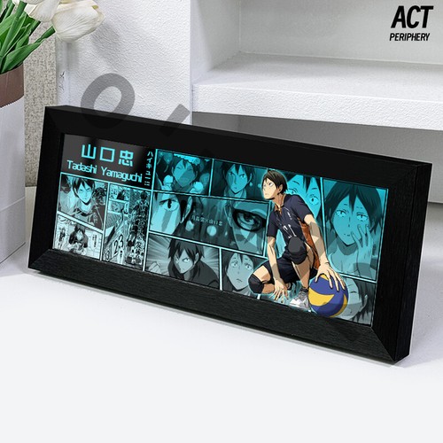 Haikyuu!! Decorate Anime Laser Picture Frame Rahmen Cospaly Cartoon Fine Gift - Picture 19 of 20