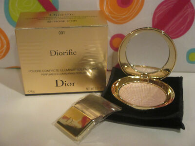 CHRISTIAN DIOR ~ DIORIFIC PERFUMED ILLUMINATING POWDER ~ # 001 ROSE D'OR ~BOXED 