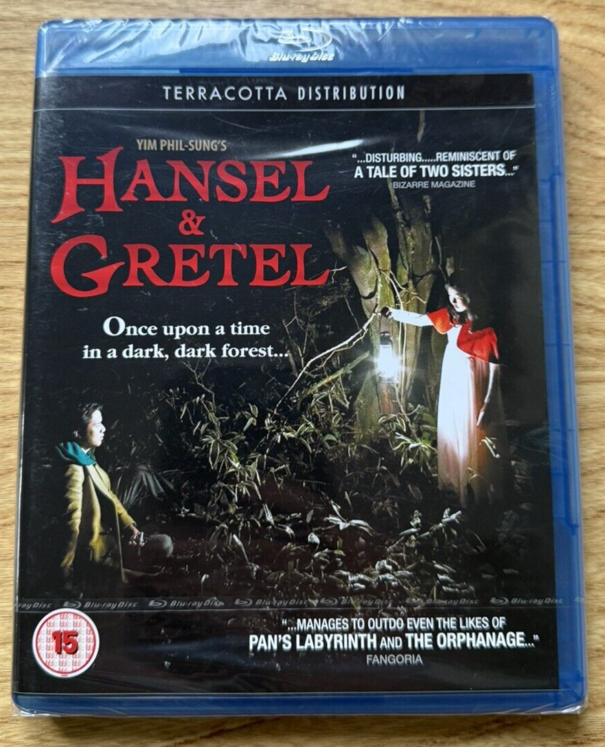 Hansel and Gretel Blu-Ray Region B Terracotta Distribution New & Sealed
