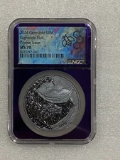 2024 Germania Ragnarok Hati Private Issue NGC MS70  Purple Trader Bea Core