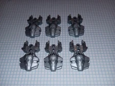 6 Bionicle Lego Part 50919 Foot Feet Toa Hordika Pearl Light Gray Genuine Lego