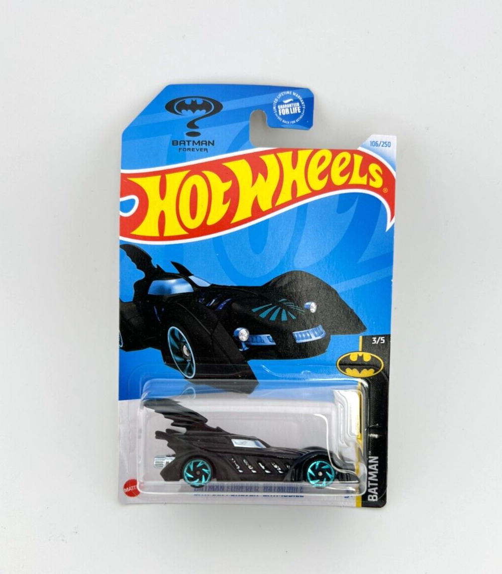 Hot Wheels 2024 Batman Forever Batmobile Treasure Hunt 106/250 TH