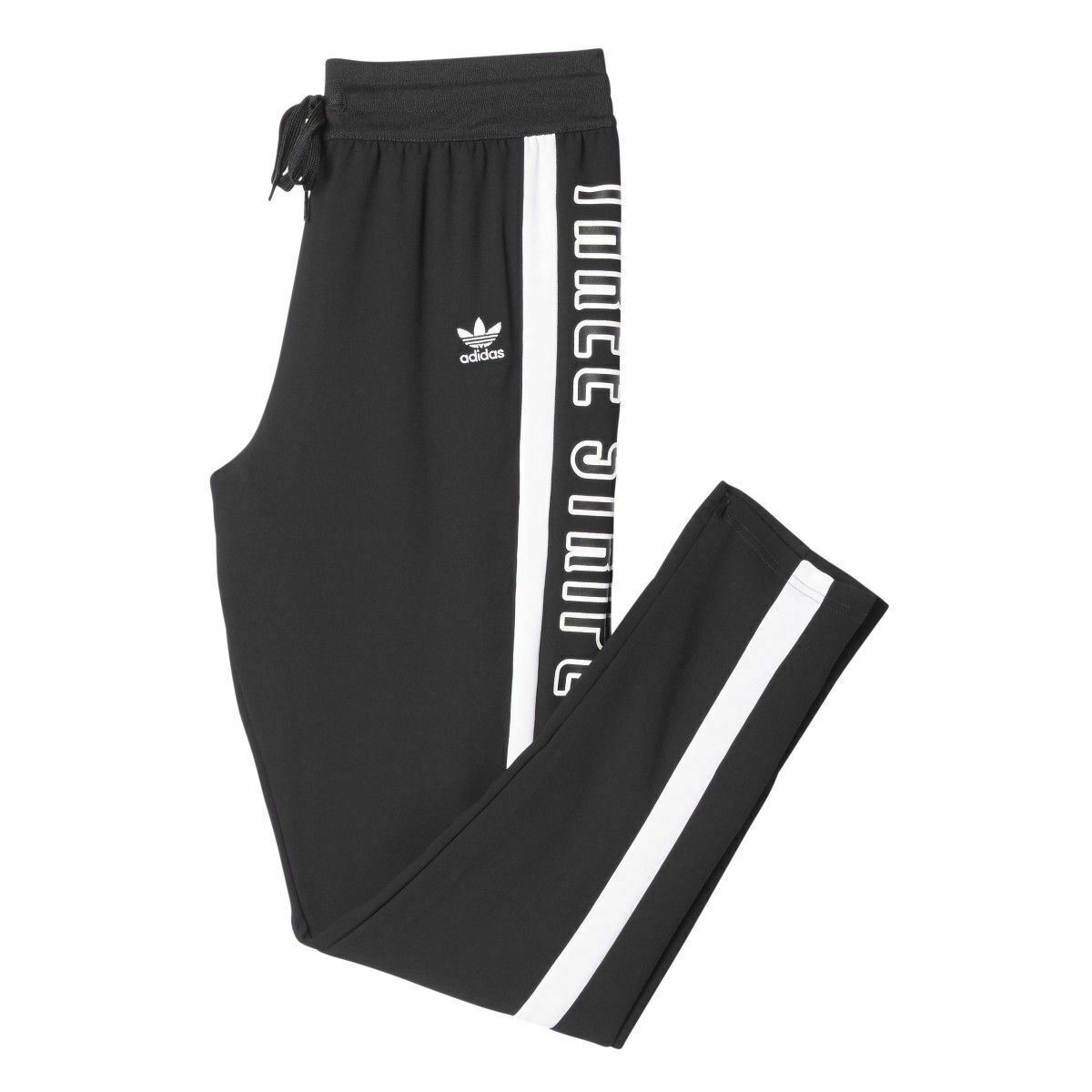 AY7924] Womens Adidas Low Crotch Oh Track Pants - Black White | eBay