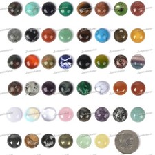 Wholesale 16mm Round cabochon CAB flatback semi-precious gemstone Save  in bulk
