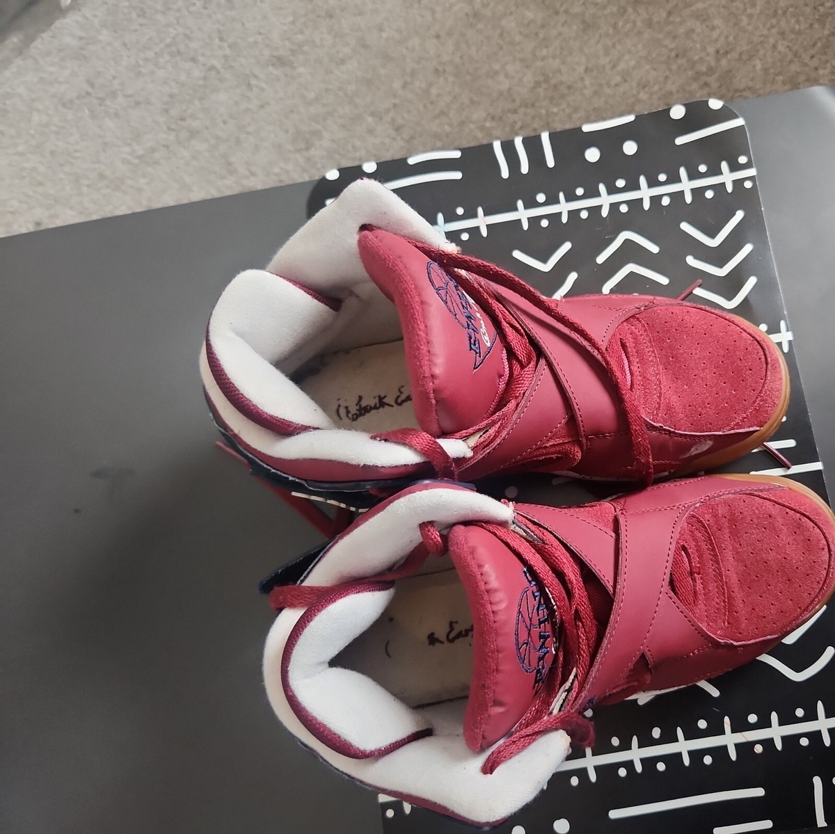 Patrick Ewing Rogue suede biking red gum sole basketball sneaker - men\'s 11 Another classic original colorway makes its return! The  main image 4
