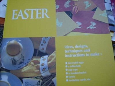 Ideas Books Easter Painting Book- Bunnies, Chicks, Hens, Eggs