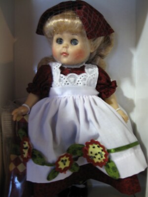 Vogue Ginny Doll QUILTING BEE 8'' 2005 Quilt fabric BRAND NEW NEVER OUT OF BOX