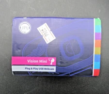 JPL Vision Mini Plug & Play USB Webcam 1080P HD 30 FPS LR2053 575-363-001 New