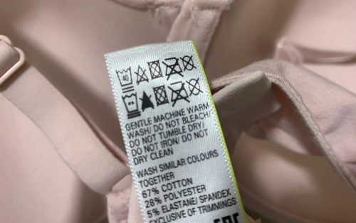 M&S Cotton Rich UnderWired Padded BALCONY T Shirt Bra In SOFT PINK Size 40C - Picture 6 of 7