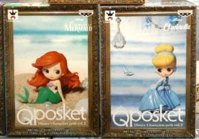 Q posket Disney Characters petit vol.2 アリエル Disney Characters Q Posket Petit Vol.2 Ariel Cinderella 2