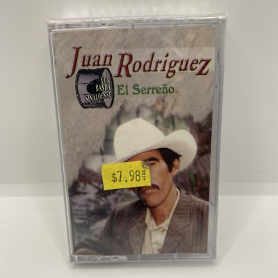 Juan Rodriguez Con Banda - El Serreño Cassette New Sealed Corridos
