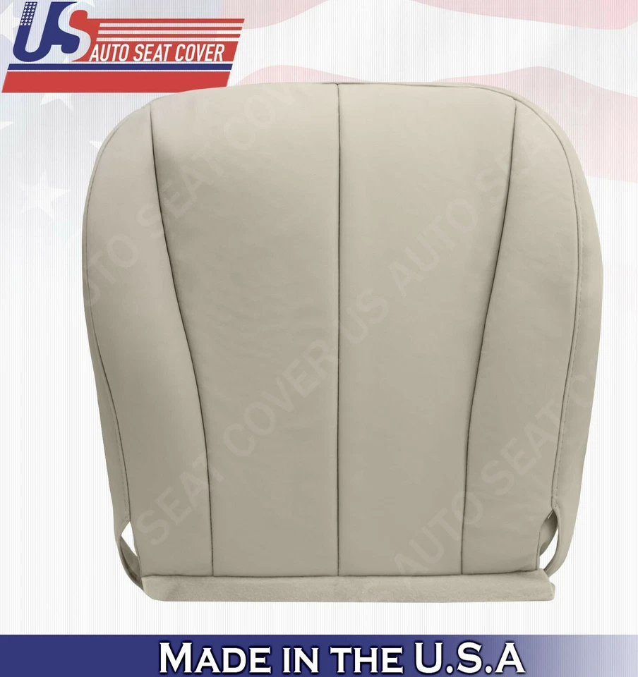 Cubierta de asiento de cuero sintético inferior lateral del pasajero para Toyota Camry 2007-2011 en color tostado Foto 3 de 4