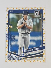 2023 Panini Donruss - Jackson Jobe #100 On Fire /75 (RC)