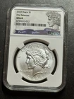 2023 $1 Peace Silver Dollar Graded NGC MS69 First Releases Coin (Slab1481)