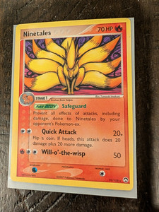 Ninetales 19/108 Power Keepers Pokemon