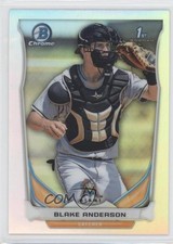 2014 Bowman Draft Chrome Refractor Blake Anderson #CDP34 1i7