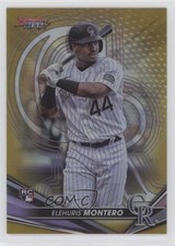 2022 Bowman's Best Gold Refractor 1/50 Elehuris Montero #46 16rl