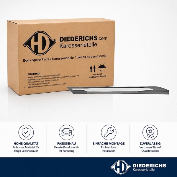 Zier Schutzleiste StossfÄNger Vorne Links Diederichs 4236423 FÜR Peugeot-image