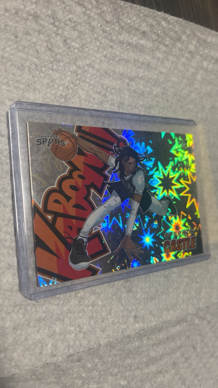 2024-25 Panini Revolution KABOOM! #19 Stephon Castle RC Rookie SSP CASE HIT