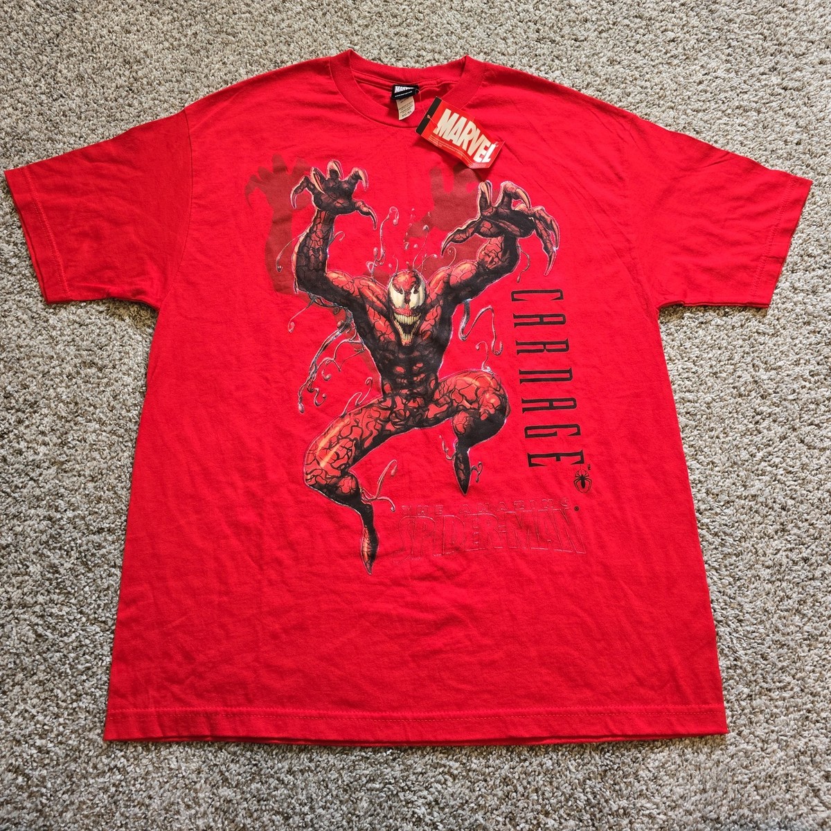 00s CARNAGE カーネイジ Tシャツ spider man スパイダーマン venom 