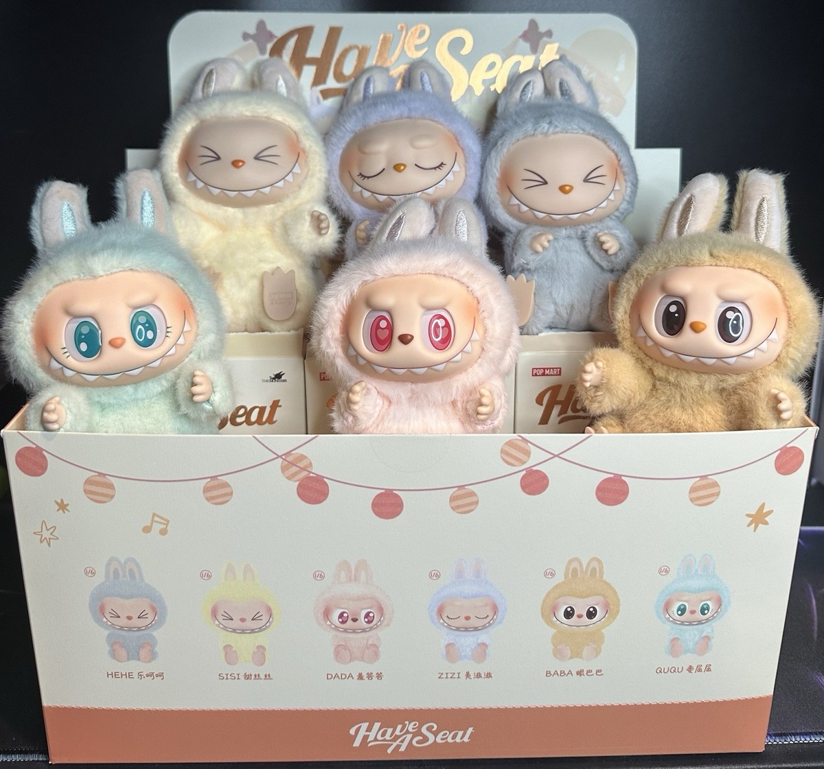 POP MART - Labubu Have A Seat The Monsters Pick & Choose! Sealed