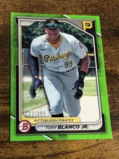 TONY BLANCO JR 2024 Bowman #BP-132 Neon Green Parallel /399