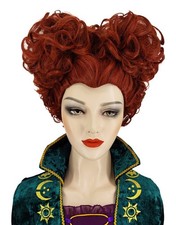 Brown Wig for Winifred Sanderson Costume - Women's Halloween Hairpiece, JZ015BR