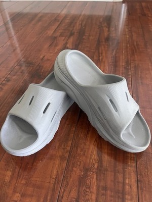 Hoka One One Ora Recovery Slide 3 Women's Sandal Size 7 Gray