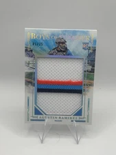 2025 Boys of Summer Agustin Ramirez Holo Silver 1/25 Jumbo Materials Auto