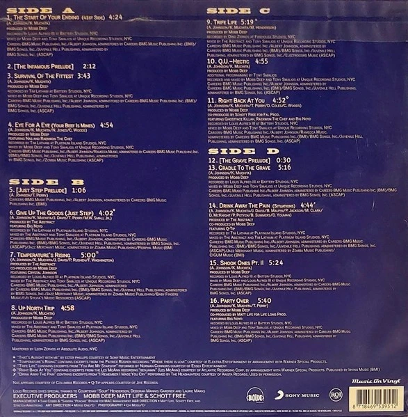 Mobb Deep - The Infamous-0 (M/[M) - "Vinyl Record" - Image 2 of 4