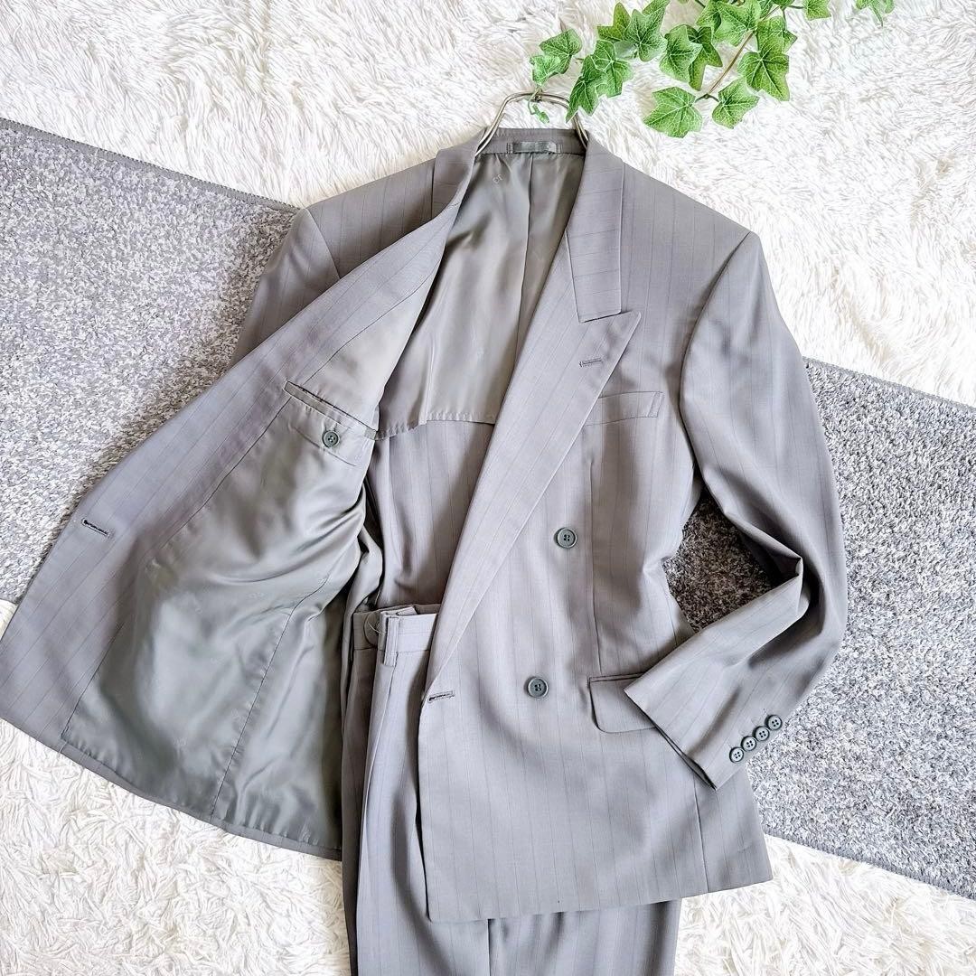 Old Dior Setup Suit Striped Pattern Double Button… - image 10