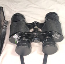 OPTEX High Quality Model 111 7x35 Binoculars Black 35mm Objective Lens