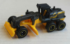 Matchbox Ground Grinder satynowy antracyt/żółty plac budowy MBX Construction Mattel