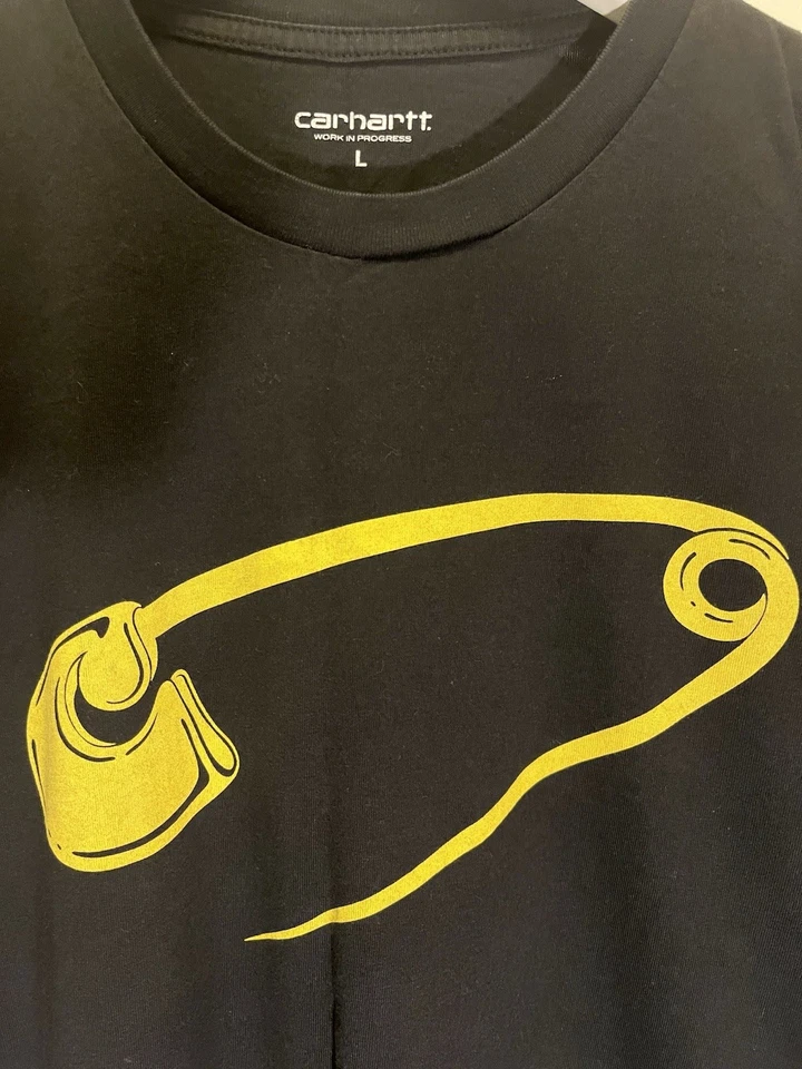 Camiseta de manga corta Pin Carhartt negra Foto 2 de 4