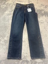 NWT FRAME Le High Straight 24 jeans, button leg.