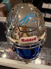JULIUS PEPPERS PANTHERS SIGNED FULL SIZE AUTHENTIC GHOST HELMET VISOR BECKETT W