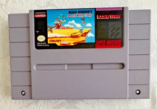 New ListingRoad Runner's Death Valley Rally Super Nintendo Entertainment System, 1992 WORKS