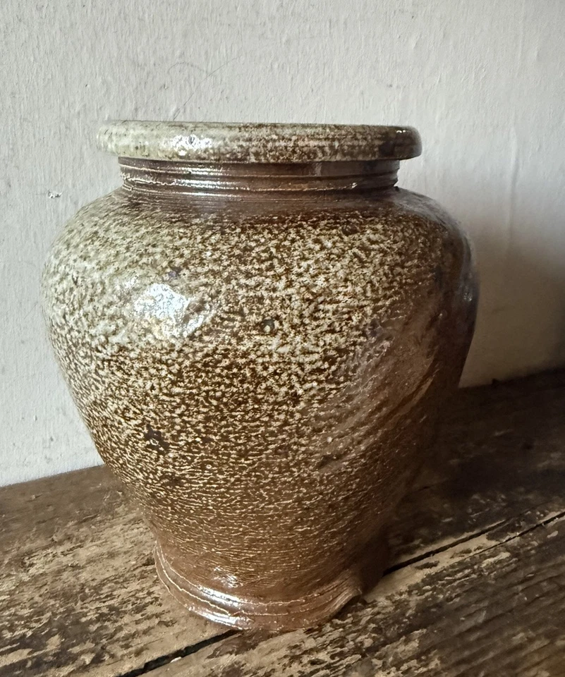 Attractive Vintage French Pottery Vase Urn Studio Pottery Signed - Image 4 of 4