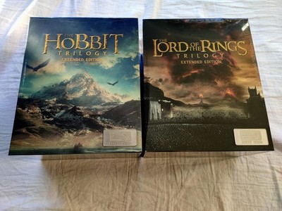HDZeta Herr der Ringe & Hobbit Silver Steelbook Edition One Click BoxSets LESEN