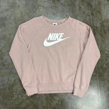 Nike Women's Pink Crewneck Sweatshirt Size S