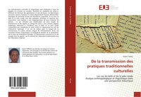 De La Transmission Des Pratiques Traditionnelles Culturelles Karen Tareau Buch