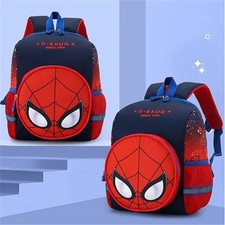 3D Stereo Spiderman Backpack Boy Cartoon Lightweight School Bag Backpack Gift