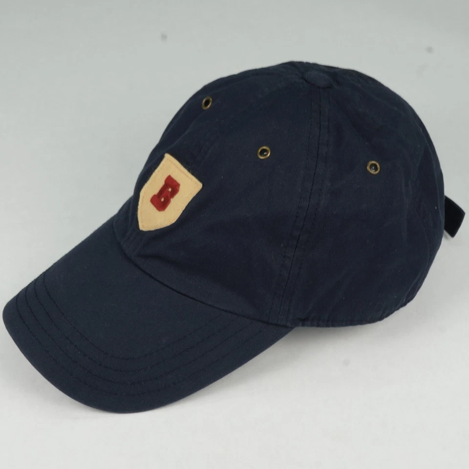 Boné de beisebol Banana Republic azul marinho 100% algodão alça traseira chapéu pai OSFM - Imagem 3 de 4