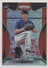 2019 Panini Prizm Tier II Red Mojo Prizm 63/299 Stephen Gonsalves #104 fm0
