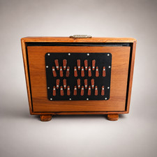 Professional 26 Notes, Sur Peti, Shruti Box Multi Bellow TeakWood Indian Musical