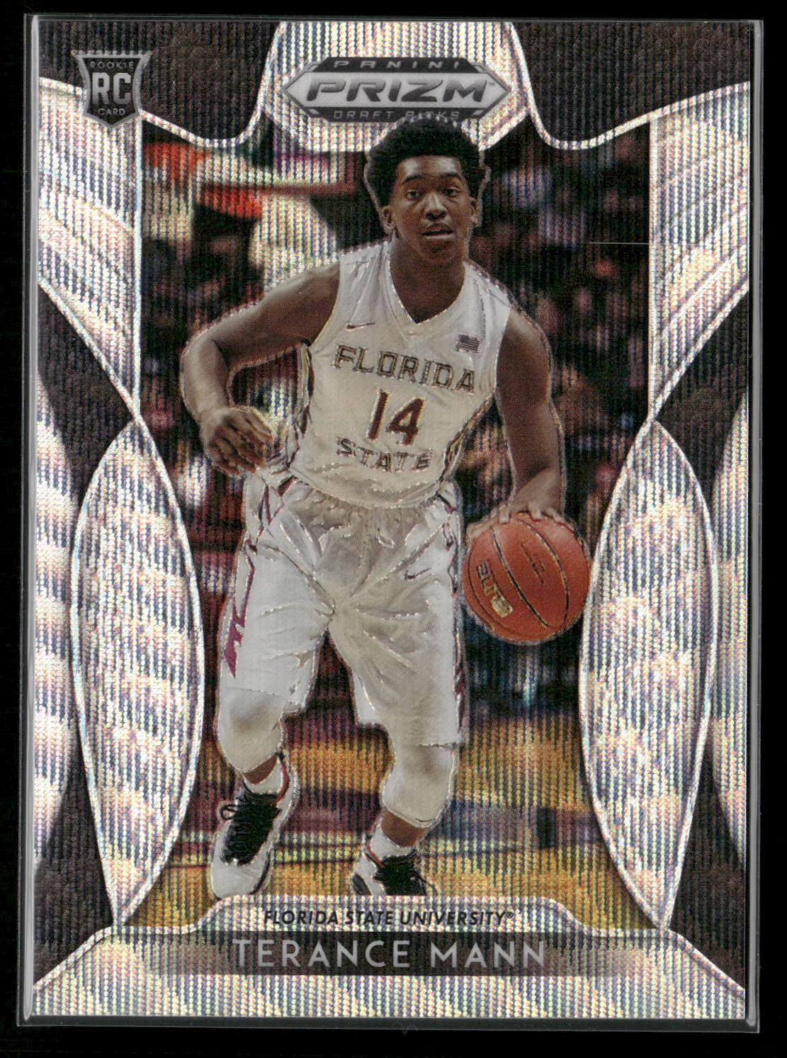 2019 Panini Prizm Draft Picks #49 Terance Mann Prizms Silver